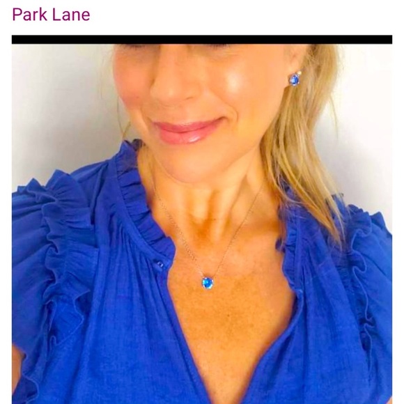 Sapphire park lane beautiful impression necklace π NEW!! - Picture 2 of 4